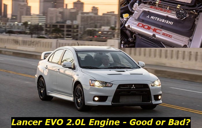 lancer evolution 2-liter engine